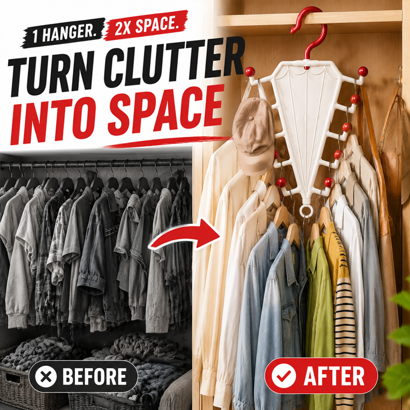 🥳2026 HOT SALE🥳 V-Space 3D Vertical Space-Saving Matrix Hanger (AN)