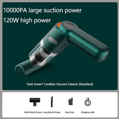 Cordless Car Vacuum – 10000Pa Suction & 4000mAh Battery