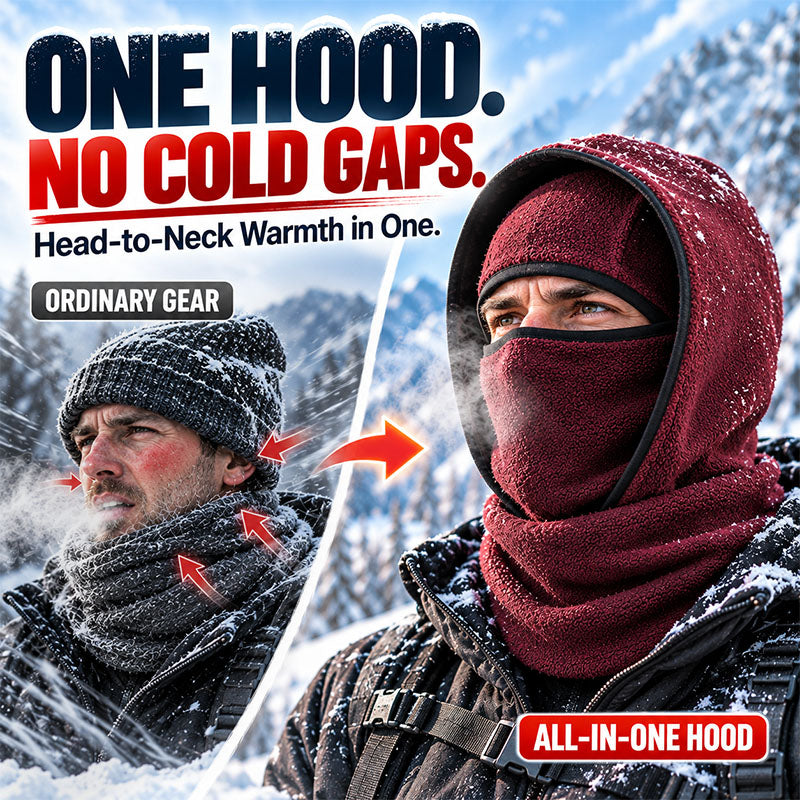 ⏳LAST DAY SALE 50% OFF!!❄️Winter All-In-One Scarf Ear Cover Warm Balaclava (EU)
