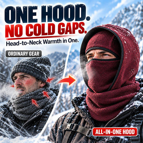 ⏳LAST DAY SALE 50% OFF!!❄️Winter All-In-One Scarf Ear Cover Warm Balaclava (EU)