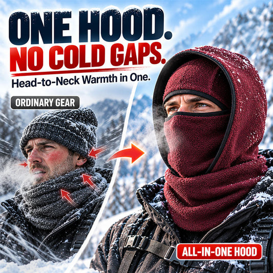 ⏳LAST DAY SALE 50% OFF!!❄️Winter All-In-One Scarf Ear Cover Warm Balaclava