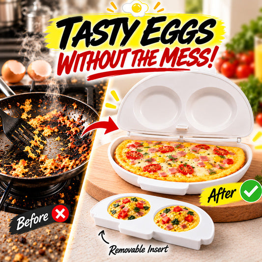 🍳 2-in-1 Microwave Omelet & Egg Cooker (AN)