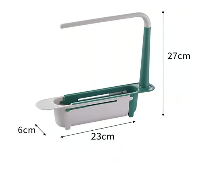 Telescopic Sink Storage Rack✨
