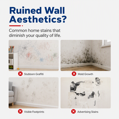 All-in-One Wall Repair Paste with Roller Brush (LA)