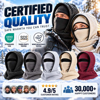 ⏳LAST DAY SALE 50% OFF!!❄️Winter All-In-One Scarf Ear Cover Warm Balaclava (EU)