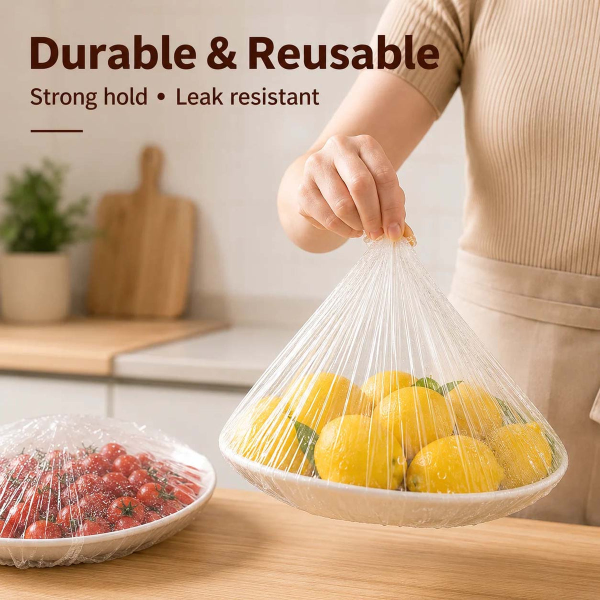 🔥Disposable Stretch Food Covers for Bowls & Plates (LA)