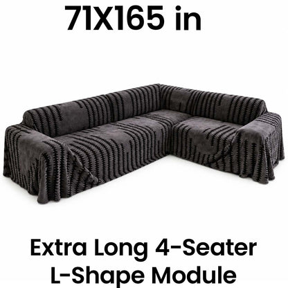 Light Luxury Plush Sofa Cover With A Premium Feel