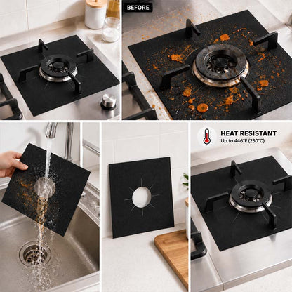 Reusable Silicone Gas Stove Protector (AN)