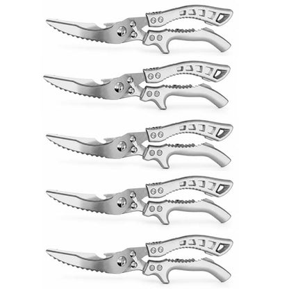 ✂️🍗 Heavy-Duty Multi-functional Kitchen Shears – Cuts Like a Beast! 🔪💪