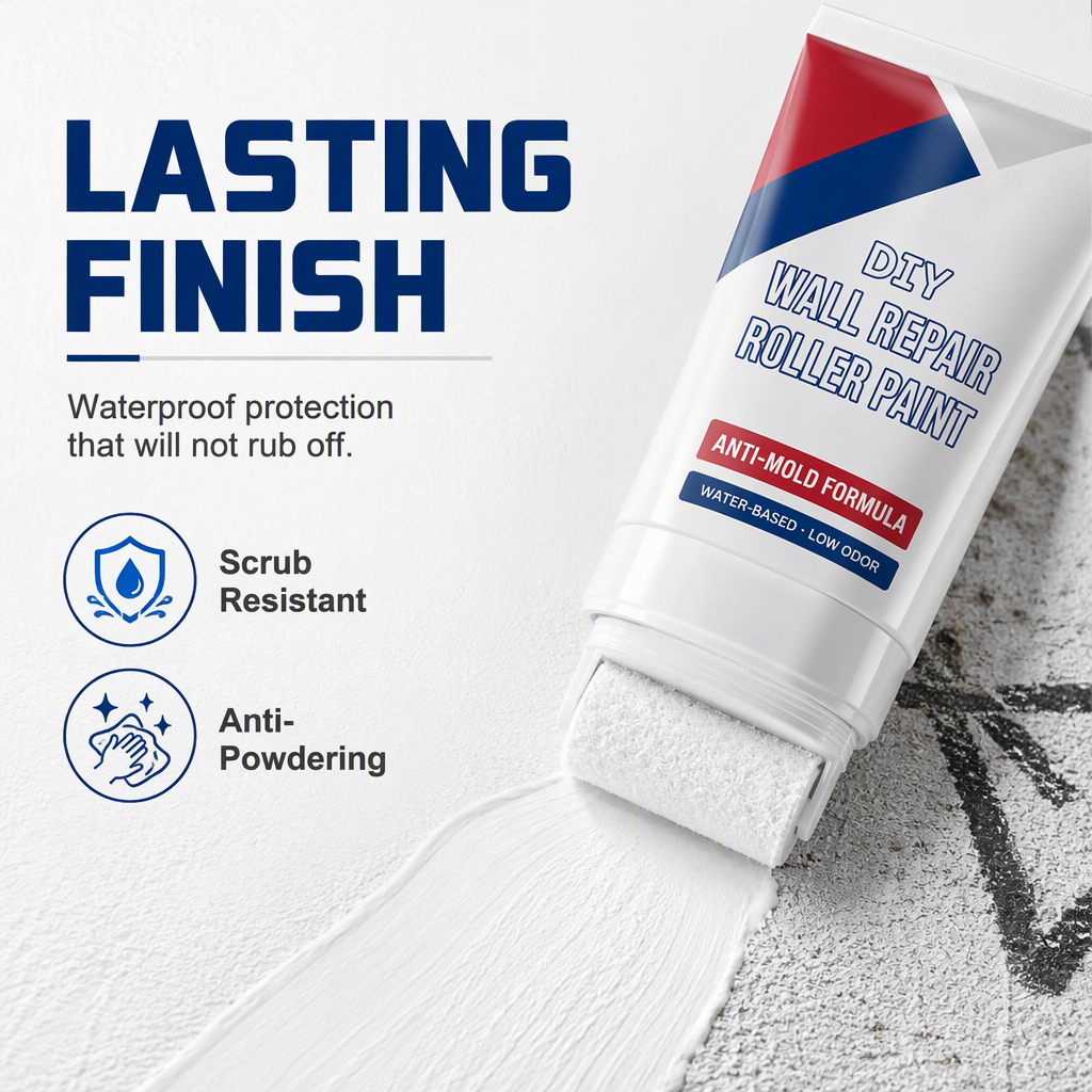 All-in-One Wall Repair Paste with Roller Brush (LA)