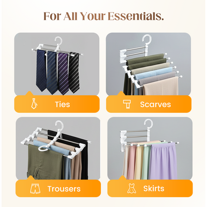 🔥2026 HOT SALE🔥Closet Space Saver Pants Hanger for Closet Organization👖 (Offer)