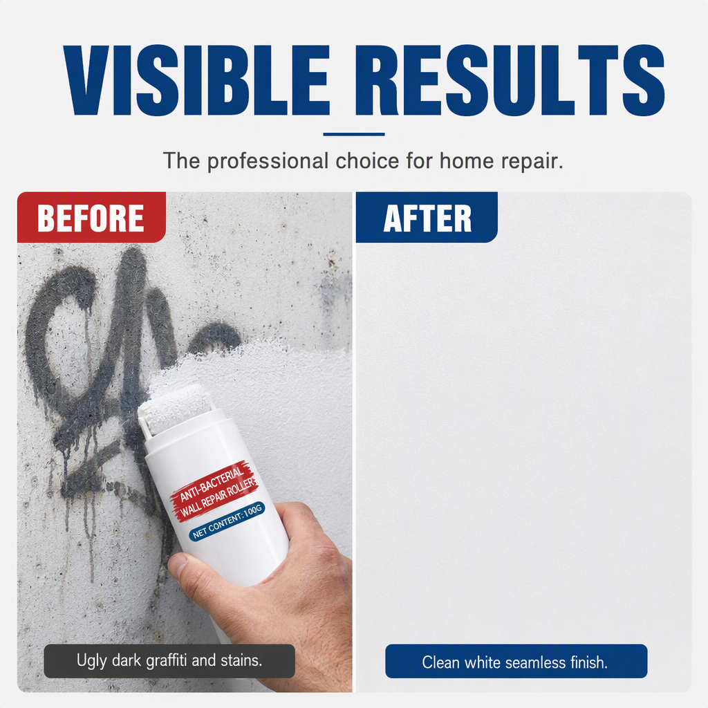 All-in-One Wall Repair Paste with Roller Brush (LA)