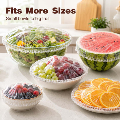 🔥Disposable Stretch Food Covers for Bowls & Plates (LA)