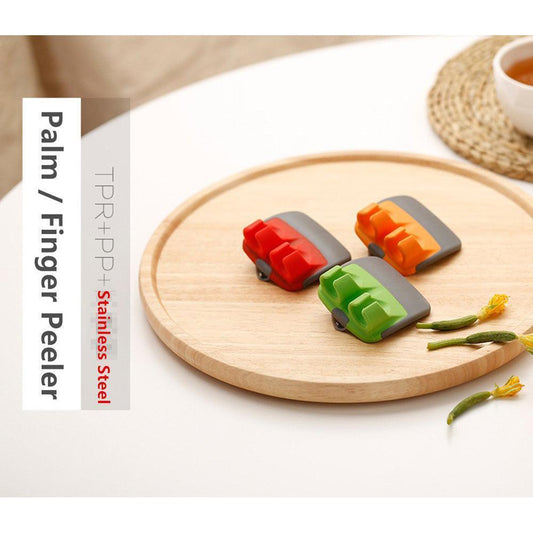 Peel with Precision Instantly! Sharp Blade Finger Peeler(OFFER)
