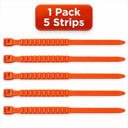 Universal Car Snow Chains Thickened Anti-Slip Tire Cable Ties for SUVs Sedans and Winter Driving