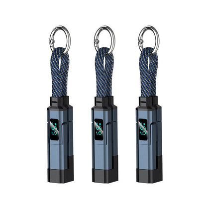 🔥 4-in-1 Digital Display Keychain Charging Cable (offer)
