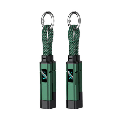 🔥 4-in-1 Digital Display Keychain Charging Cable (offer)