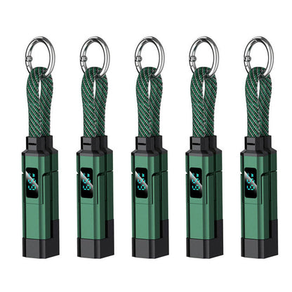 🔥 4-in-1 Digital Display Keychain Charging Cable (offer)