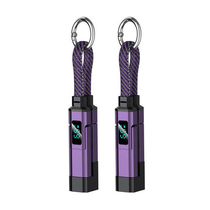 🔥 4-in-1 Digital Display Keychain Charging Cable (offer)