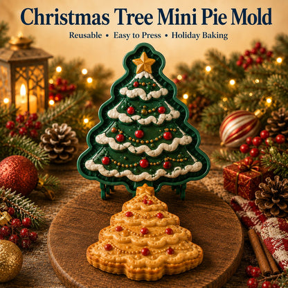 ✨ 🎄9-Design Christmas Mini Pie Mold Collection 🥧