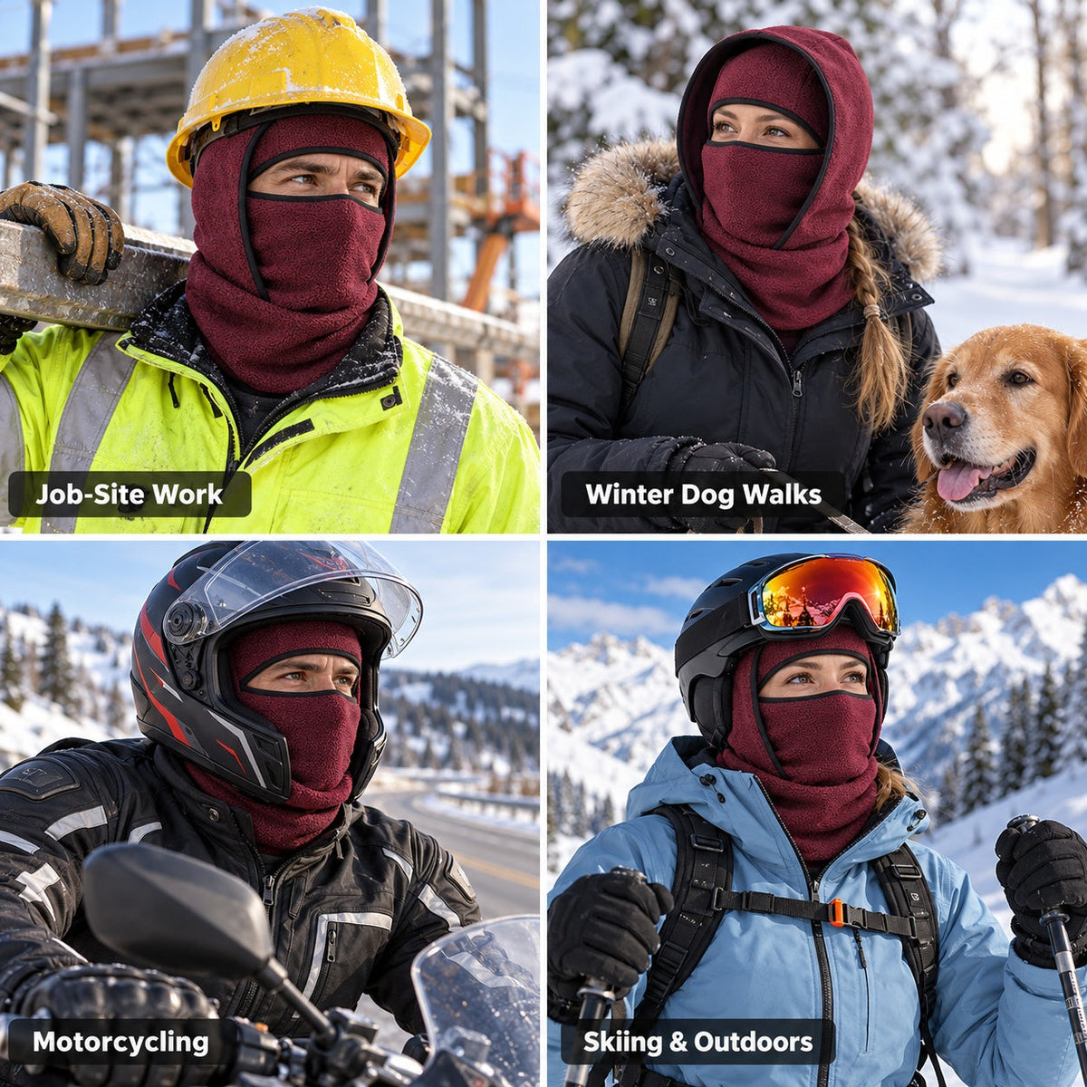 ⏳LAST DAY SALE 50% OFF!!❄️Winter All-In-One Scarf Ear Cover Warm Balaclava (EU)