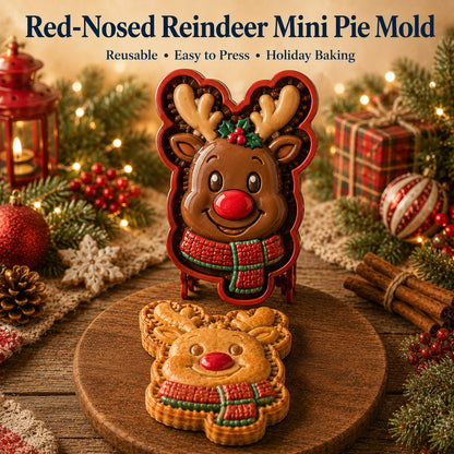 ✨ 🎄9-Design Christmas Mini Pie Mold Collection 🥧