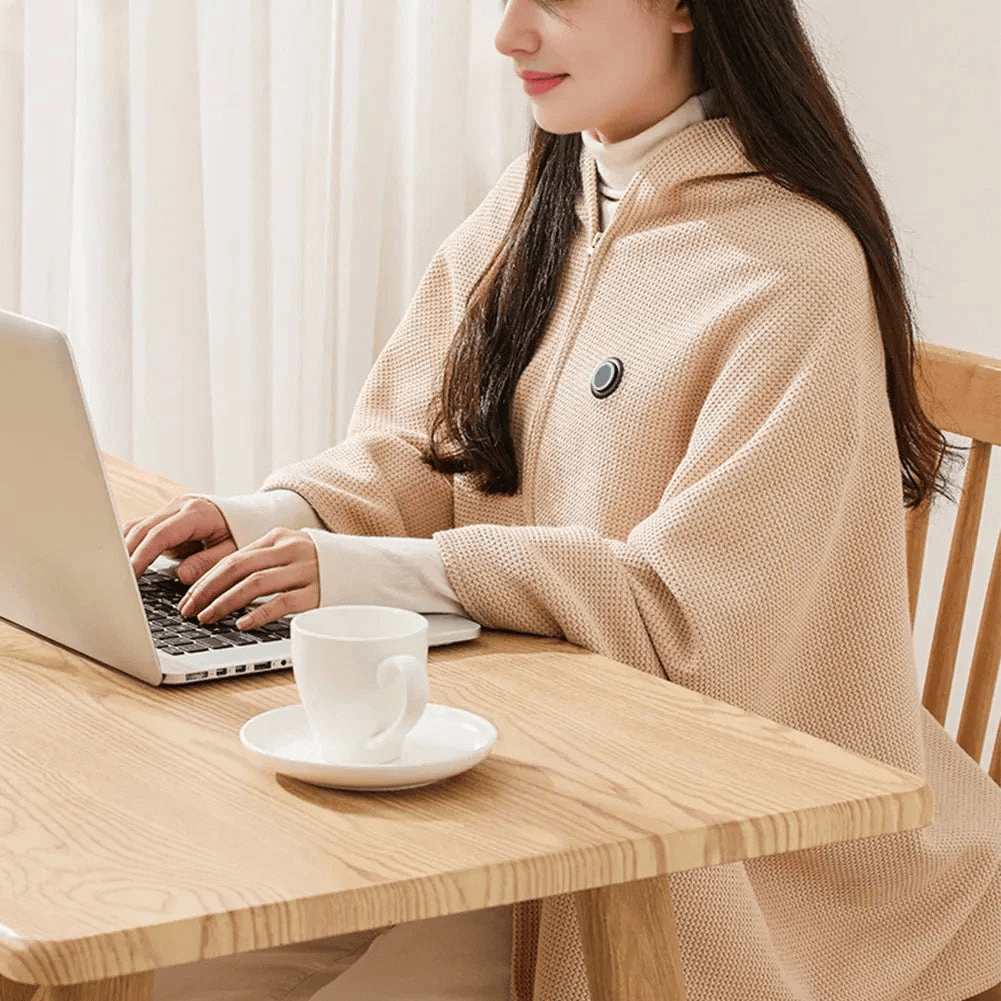 🖤Black Friday Sale 50% OFF!!❄️ Stay Warm All Winter — Portable Electric Heated Blanket Shawl