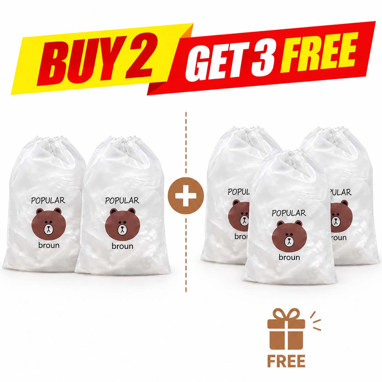 🔥Buy 2 Get 3 Free - 5 Bags