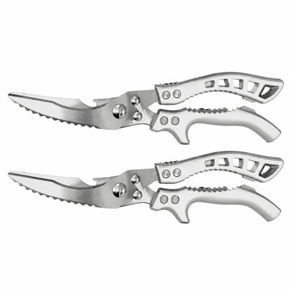 ✂️🍗 Heavy-Duty Multi-functional Kitchen Shears – Cuts Like a Beast! 🔪💪