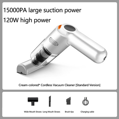 Cordless Car Vacuum – 10000Pa Suction & 4000mAh Battery(OFFER)