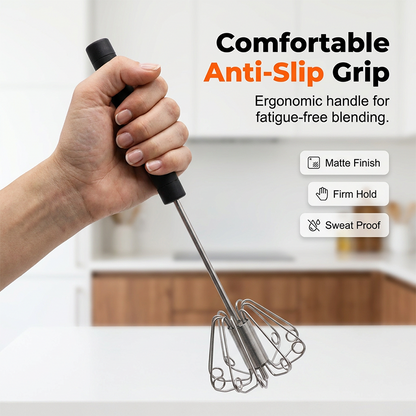 🔥Stainless Steel Hand Egg Beater 🥚✨(Offer)