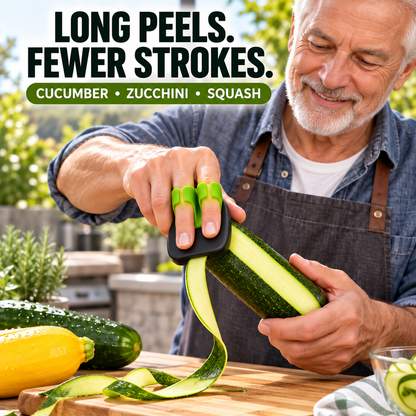 Ergonomic Two-Finger Fruit and Vegetable Peeler (LA)