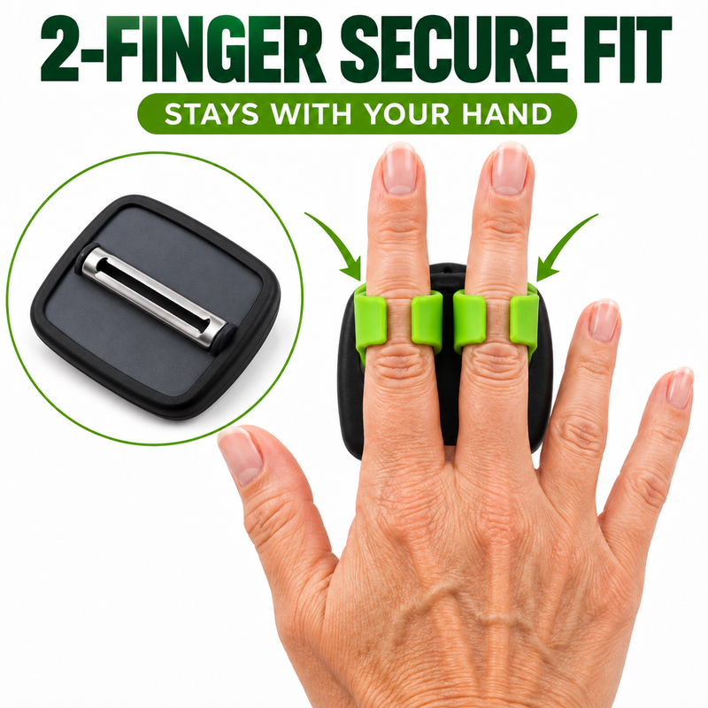 Ergonomic Two-Finger Fruit and Vegetable Peeler (LA)