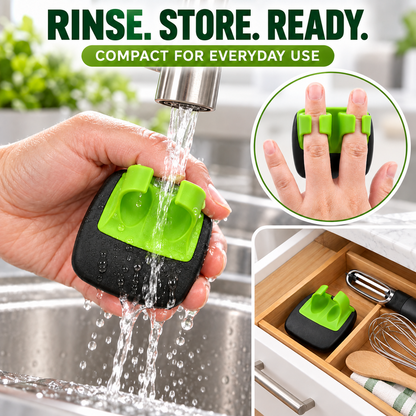 Ergonomic Two-Finger Fruit and Vegetable Peeler (LA)